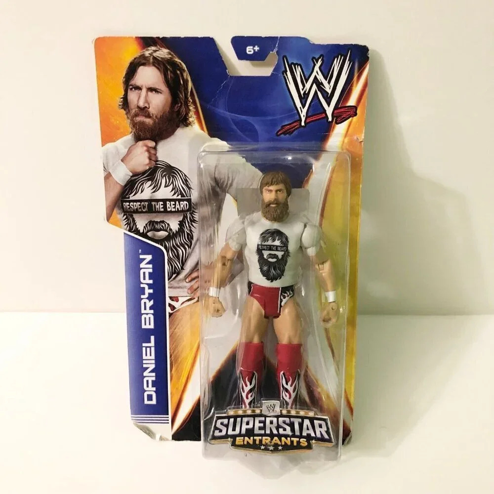 WWE 2014 Daniel Bryan Superstar Mattel Action Figure Damaged Box